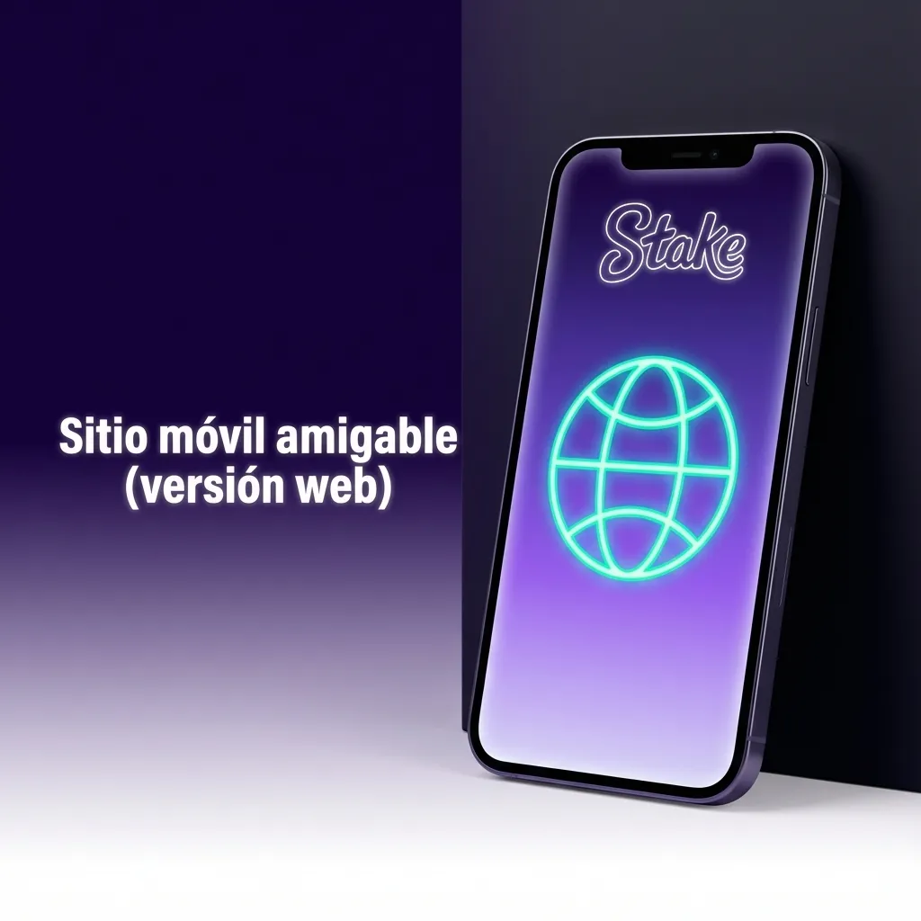 Teléfono y tablet mostrando la versión móvil del casino Stake, adaptada a pantalla y lista para jugar en línea