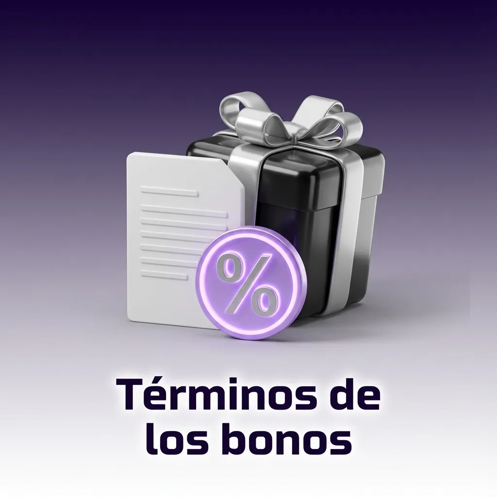 Ilustración de lista de términos y condiciones de bonos para apuestas online en Argentina.